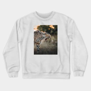 Angry Cheetah Crewneck Sweatshirt